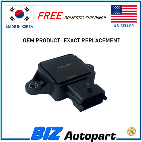 Throttle position sensor - position, for